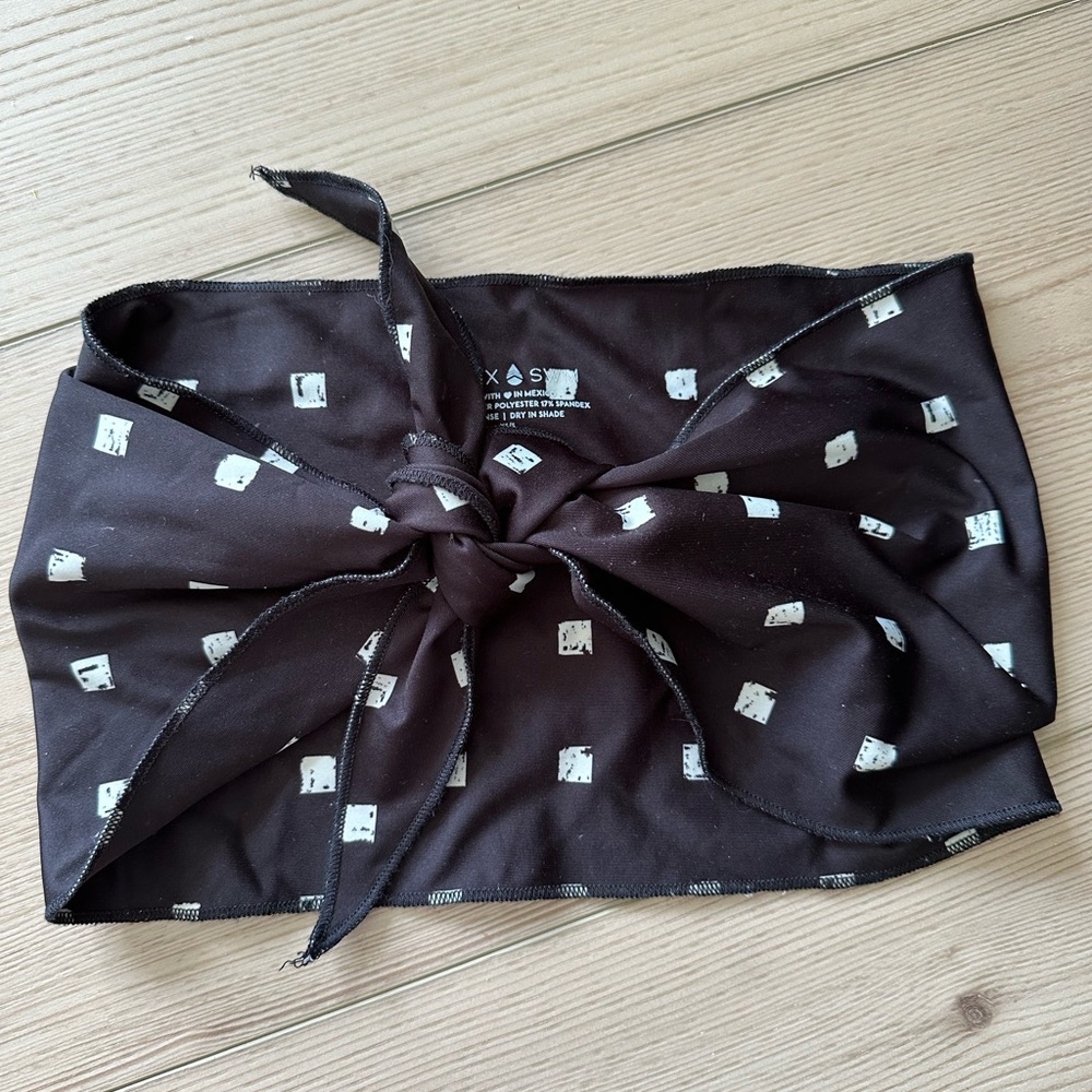 Stone Fox Swim front tie top